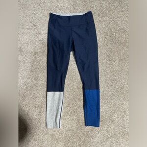 Outdoor Voices Color Blocked Dipped Dyed Size Small Legging